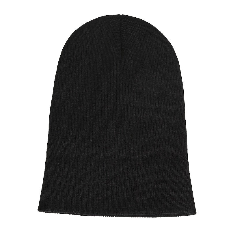 1pc Men's Street Hip Hop Style Knitted Hat, Ideal Choice For Gifts