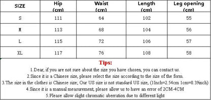 High Street Hip Hop Casual Pants Women American Straight Loose Full-length High-waisted Sweatpants Versatile Trousers Female