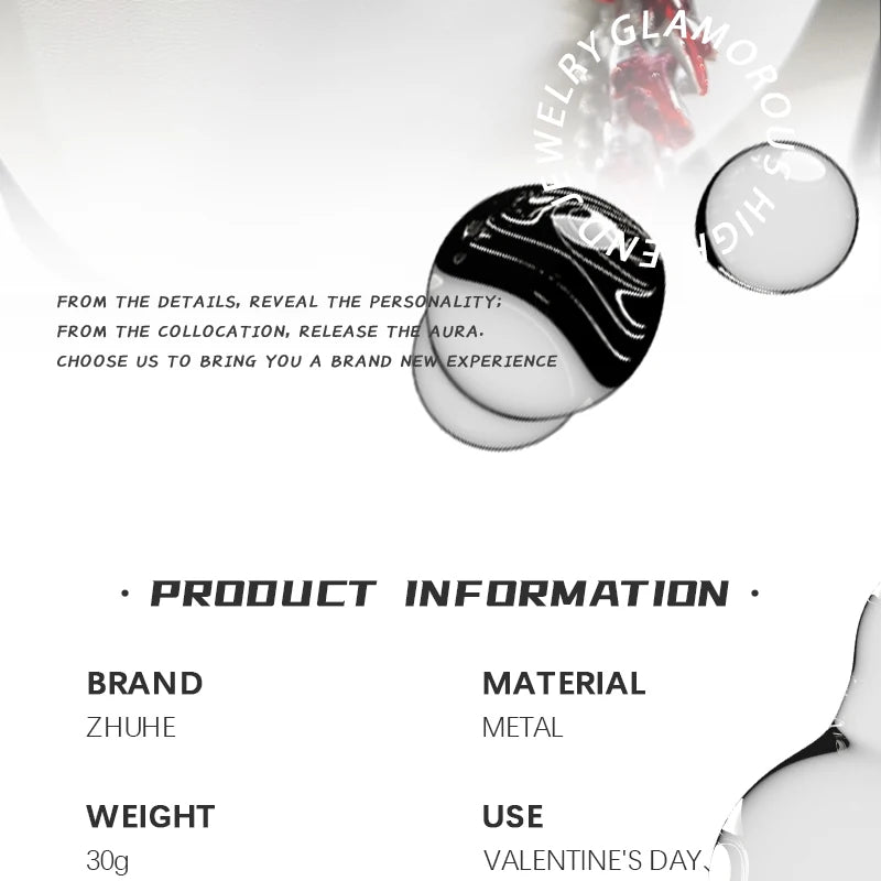 ZHUHE A Silver Blood Drop Necklace With A Spine On The Back, A Subculture Choker, Dark And Niche Gothic Cosplay