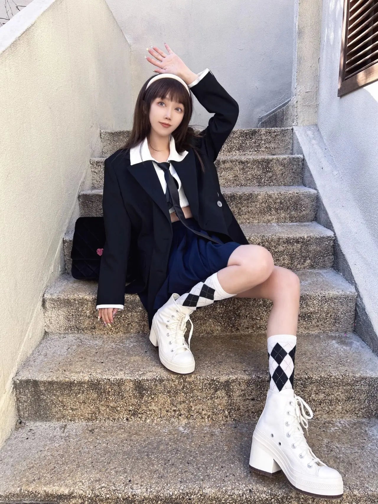 Fashionable High Top Canvas Shoes Classic Retro Casual Shoes Thick Soled Sports Shoes Height Increasing Breathable Women's Shoe