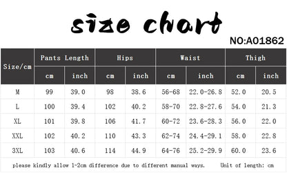 Women's Pants Fashion High Waist Hip Hop Trousers Woman Loose Jogging Sweatpants Casual Pant Wide Leg Trousers Streetwears New