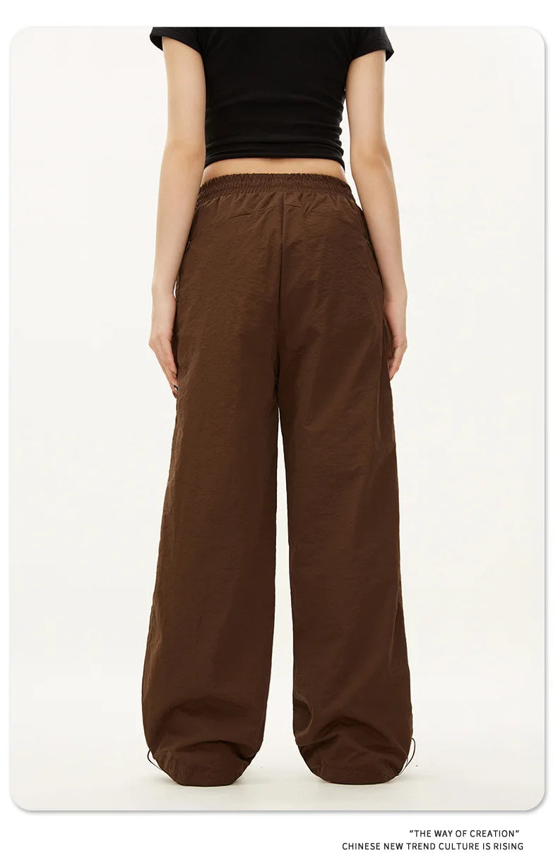 Women Casual Joggers Pants Fashion Streetwear Oversized Sports Wide Leg Pants Hip Hop Y2k Sweatpants High Waist Baggy Trousers