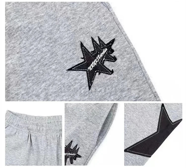 Women's Pants Fashion High Waist Hip Hop Trousers Woman Loose Jogging Sweatpants Casual Pant Wide Leg Trousers Streetwears New