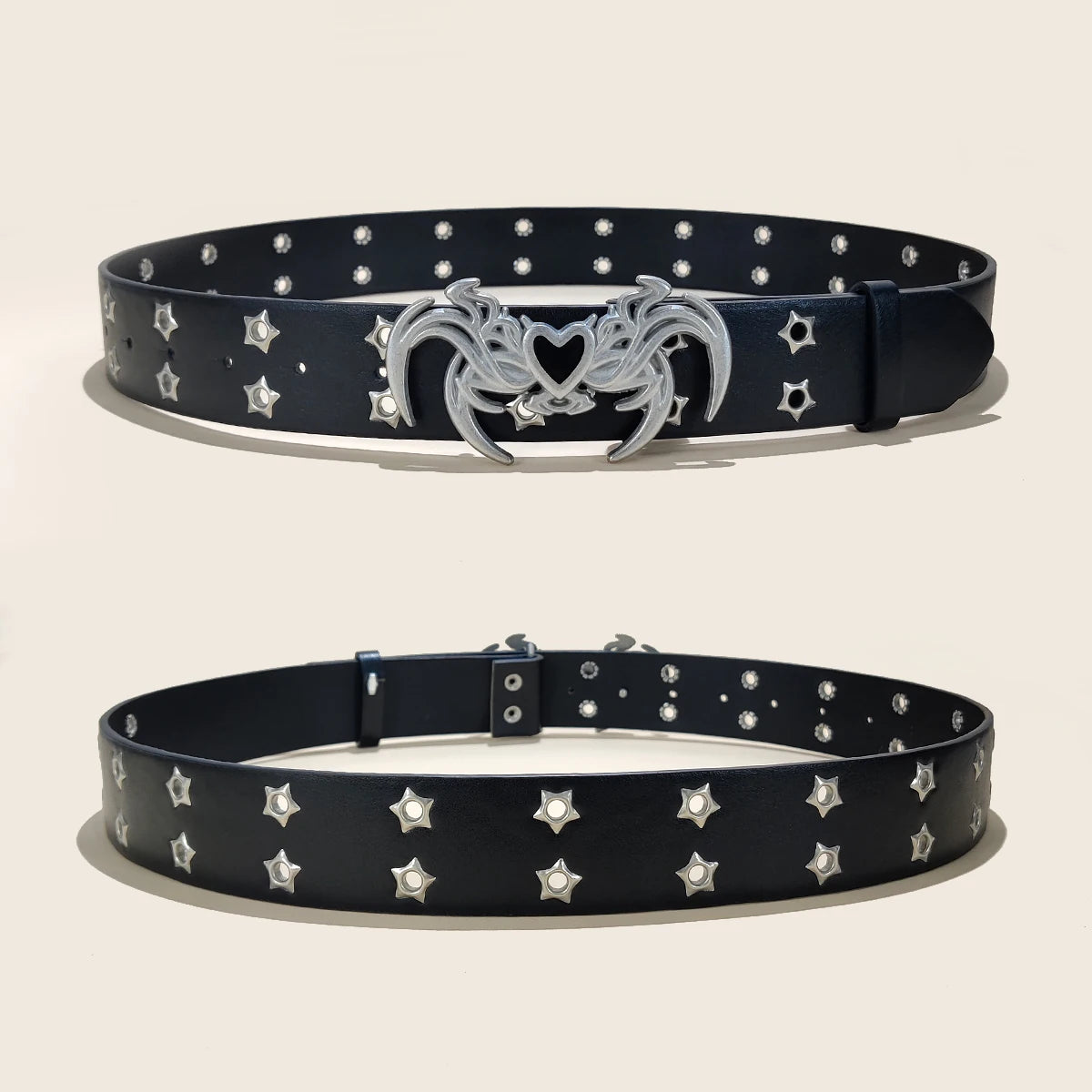 New Rivet Punk Wide Belt Popular for Women Personalized and Spicy Fashionable and Versatile Retro Belt Gift For Women and men