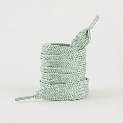 2CM Width Classic Shoelace Casual Teenis Shoe Laces Flat Shoelaces for Sneakers Length 130CM PVC/Metal Head Shoes Accessories