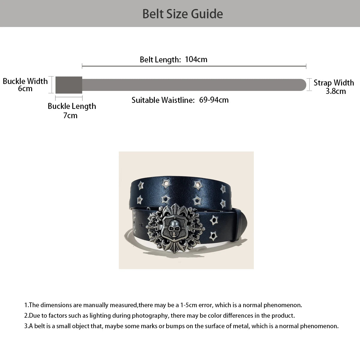 New Rivet Punk Wide Belt Popular for Women Personalized and Spicy Fashionable and Versatile Retro Belt Gift For Women and men