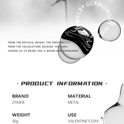 The Fishbone Shackle Necklace In A Punk And Cold Style, Made Of Copper Alloy, Is A Neutral Carnival Jewelry Accessory