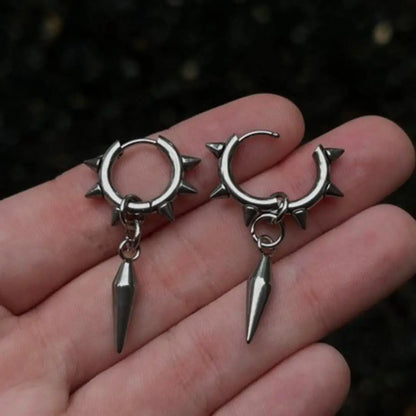 Punk Pendant Necklace Bramble Flame Peach Heart Hollow Necklaces Hip Hop Flame Collares Con Colgante Man's Necklace K101365