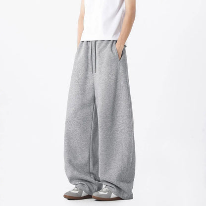 Hip-hop Trend Design Star Men's Casual Sports Jogging Pants Campus Spring New Street Casual Style Wide-leg Pants
