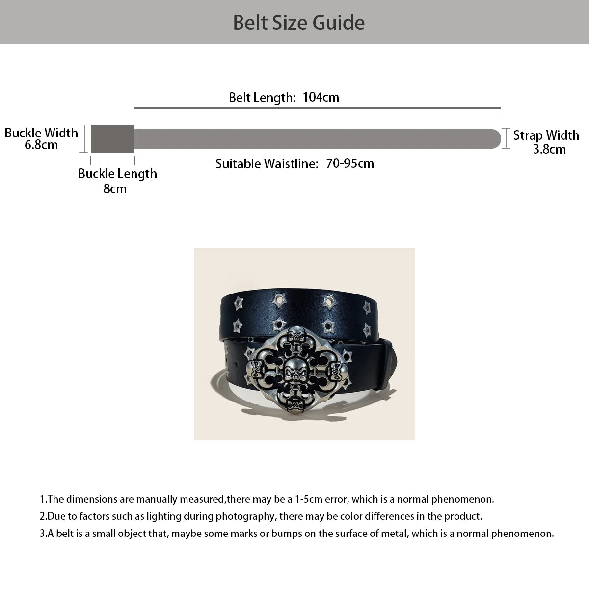 New Rivet Punk Wide Belt Popular for Women Personalized and Spicy Fashionable and Versatile Retro Belt Gift For Women and men